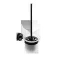 Sanela WC kefe üveg pohárral, fekete matt, rozsdamentes acél product image