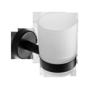 Sanela Pohártartó, rozsdamentes acél, fekete matt product image 1