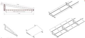  SIFO Solar 201 1015 - Állítható tartószerkezet product image 1