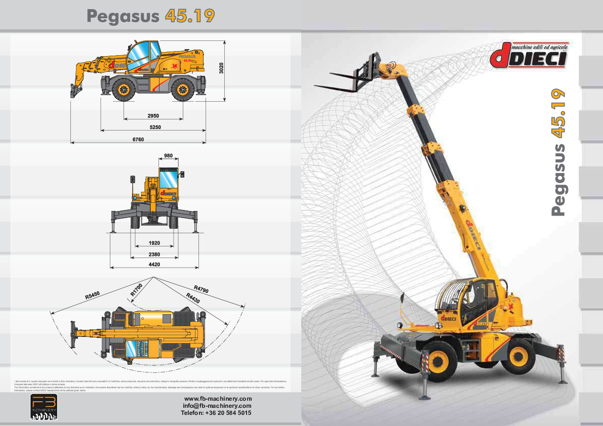 Dieci Pegasus 45.19 FB Machinery PDF.pdf
