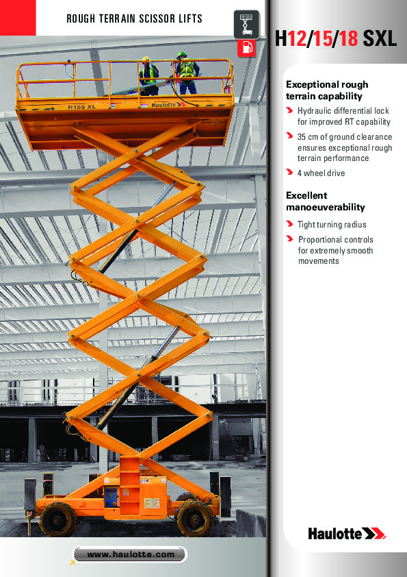 Haulotte H 18 SX diesel scissor lift PDF.pdf