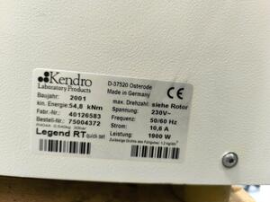 Kendro Sorvall Legend RT + rotor product image 8
