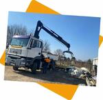 Serverin-Web Erdészeti darus teherautó, zöldterületi daruzás és szállítás product image