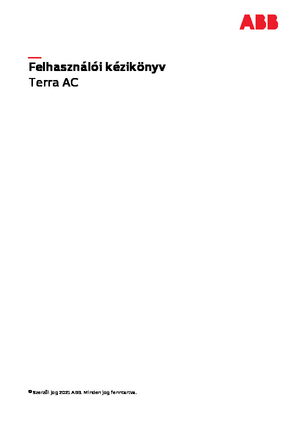 ABB Terra AC Felhasználói kézikönyv.pdf
