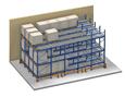 ELD átfolyó rendszerű görgős állvány product image