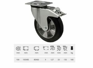 Forgó villás ipari gumi kerék ajánlatkérés