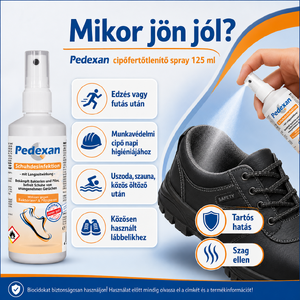 Pedexan Pedexan cipőfertőtlenítő spray, 125 ml product image 3