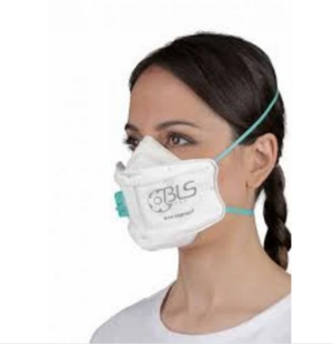 BLS 829 típusú FFP2 NR D összehajtható szelepes product image 1