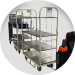 Maxiszer Intralogisztika Polcos vontatmány, kocsi product image