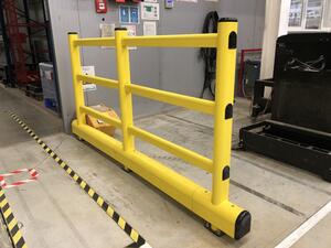 MPM MAXISAFE Falvédő elemek, munkafolyosó védő elemek, rugalmas terület védelem product image 5