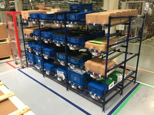 Görgős komissiózó állvány ajánlatkérés