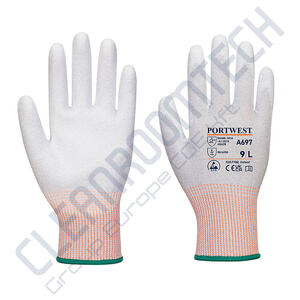  Portwest A697 LR13 ESD kesztyű tenyér mártott PU product image 1