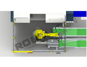 Be- és kihordó pályás robotcella product image 2
