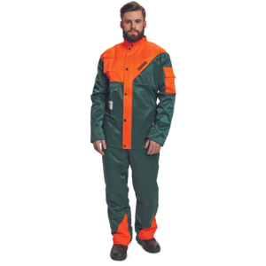 CERVA vágásvédő ruha szett zöld/narancssárga PLUTO product image 1