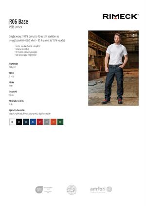 Malfini környakú munkaruházati póló - BASE R06 product image 4