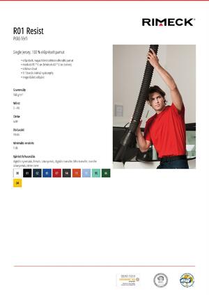 Malfini környakú munkaruházati póló - Resist R01 product image 4