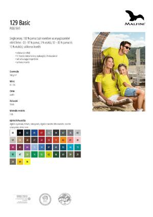 Malfini környakú munkaruházati pólók - BASIC termékcsalád product image 12