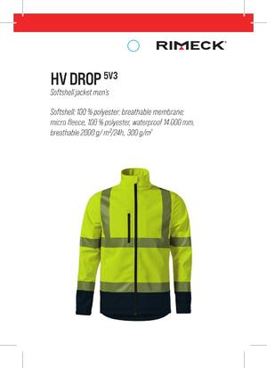 Malfini láthatósági kabát HV Drop5V3 product image 8
