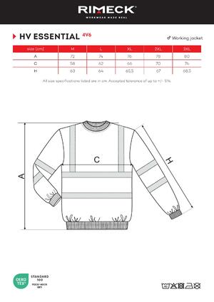 Malfini láthatósági pulóver HV Essential4V6 product image 7