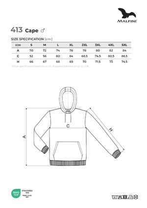 Malfini munkavédelmi kapucnis pulóver Cape 413 product image 8