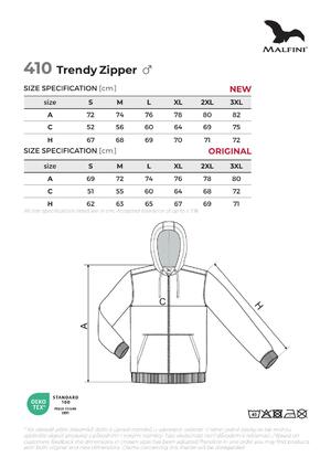 Malfini munkavédelmi kapucnis pulóver Trendy Zipper 410 product image 11