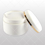 Patika Pack Dekoratív kozm. tégely, fehér/arany - 50 ml, 50x product image