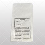 Patika Pack Fehér nyomott tasak, Keserűsó - 8x14 cm, 100x product image