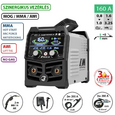MASTROWELD MASTRO MIG-160 LCD multifunkciós hegesztő inverter product image
