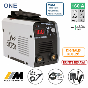 MASTROWELD MASTRO ARC-160 hegesztő inverter (MMA) product image 1