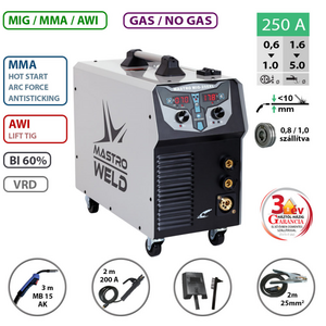 MASTROWELD MASTRO MIG-250 XL hegesztő inverter product image 2