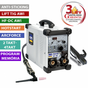 MASTROWELD PROTIG 161 DC - TIG17DB-4m hegesztő inverter munkakábellel product image 1