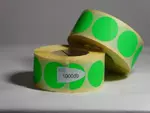 Computer És VonalkÓd Címke kör TT 33 mm fluó zöld product image