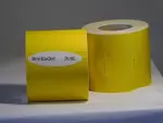 Computer És VonalkÓd Karton címke termó 80x40mm sárga színű product image