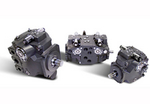 SAUER-DANFOSS, DAIKIN, MOOG, HYDRO-GEAR, KAWASAKI, SUMITOMO Nyitott rendszerű változtatható folyadéknyelésű axiáldugattyús szivattyúk product image 1