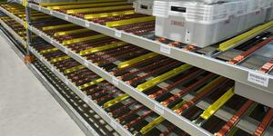 DEXION Carton Flow - görgős megoldás dobozok tárolására product image 1