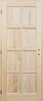 Fagép Kft. Egyenes 8 kazettás mélyen üvegezhető vagy tele fabetétes product image