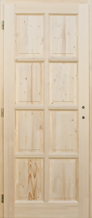 Fagép Kft. Egyenes 8 kazettás mélyen üvegezhető vagy tele fabetétes product image 1