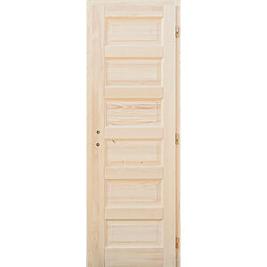  Zebra 6 kazettás lucfenyő beltéri ajtó product image 2