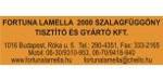 FORTUNA LAMELLA 2000 Kft. logo