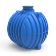 HYDRO-KING HK AStay 8000 l műanyag tartály, szennyvíz, csapadékvíz, tűzivíz tárolására product image