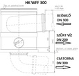 WISY HK WFF 300 vortex csapadékvíz szűrő product image 2