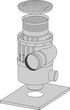 WISY HK WFF 300 vortex csapadékvíz szűrő product image 5
