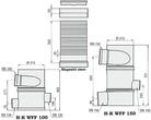 WISY HK WFF 100 vortex csapadékvíz szűrő product image 7