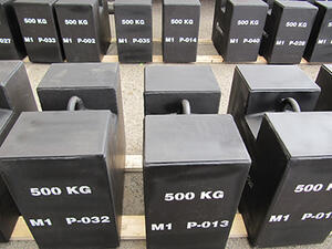 Kalibráló súly ajánlatkérés