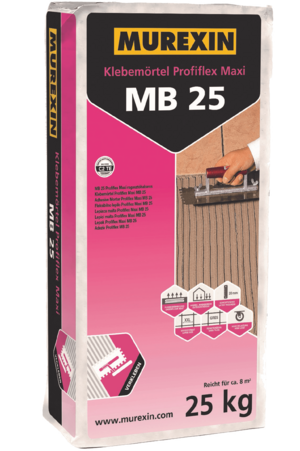 MUREXIN MB 25 PROFIFLEX MAXI KÖZÉPÁGYAZÁSÚ RAGASZTÓHABARCS product image 1