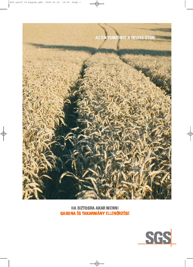 Gabona és takarmány