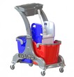 Herkules takarító kocsi 2*25 liter prés műa. váz  product image
