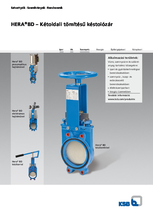 HERA BD termékismertető
