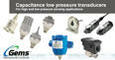 Gems Sensors & Controls Kapacitív elvű, alacsony nyomástartományú távadók product image