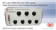 Amtest-TM IET Labs HRRS-5 kV és 10 kV sorozat, nagy feszültségű, nagy ellenállású ellenállásdekád product image